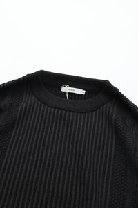 YASHIKI Yukishiro Knit (YSK-26SS-KN02 BLACK)