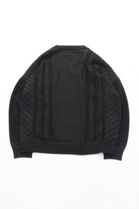 YASHIKI Yukishiro Knit (YSK-26SS-KN02 BLACK)