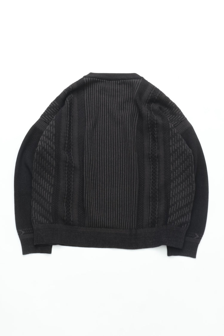 YASHIKI Yukishiro Knit (YSK-26SS-KN02 BLACK)