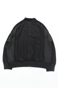 YASHIKI   Kokuu Collar Cardigan （穀雨）BLACK  YSK-26SS-KN03