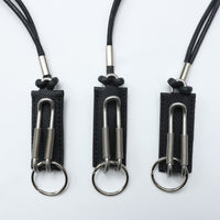 ED ROBERT JUDSON / CLIX spring clip neck holder herringbone 052