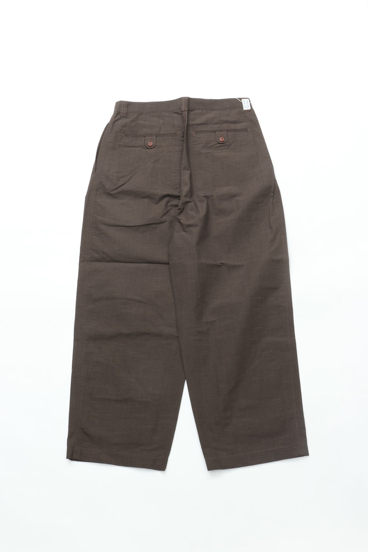 NOROLL  THICKWALK N.WEATHER PANTS  DARKEST BROWN