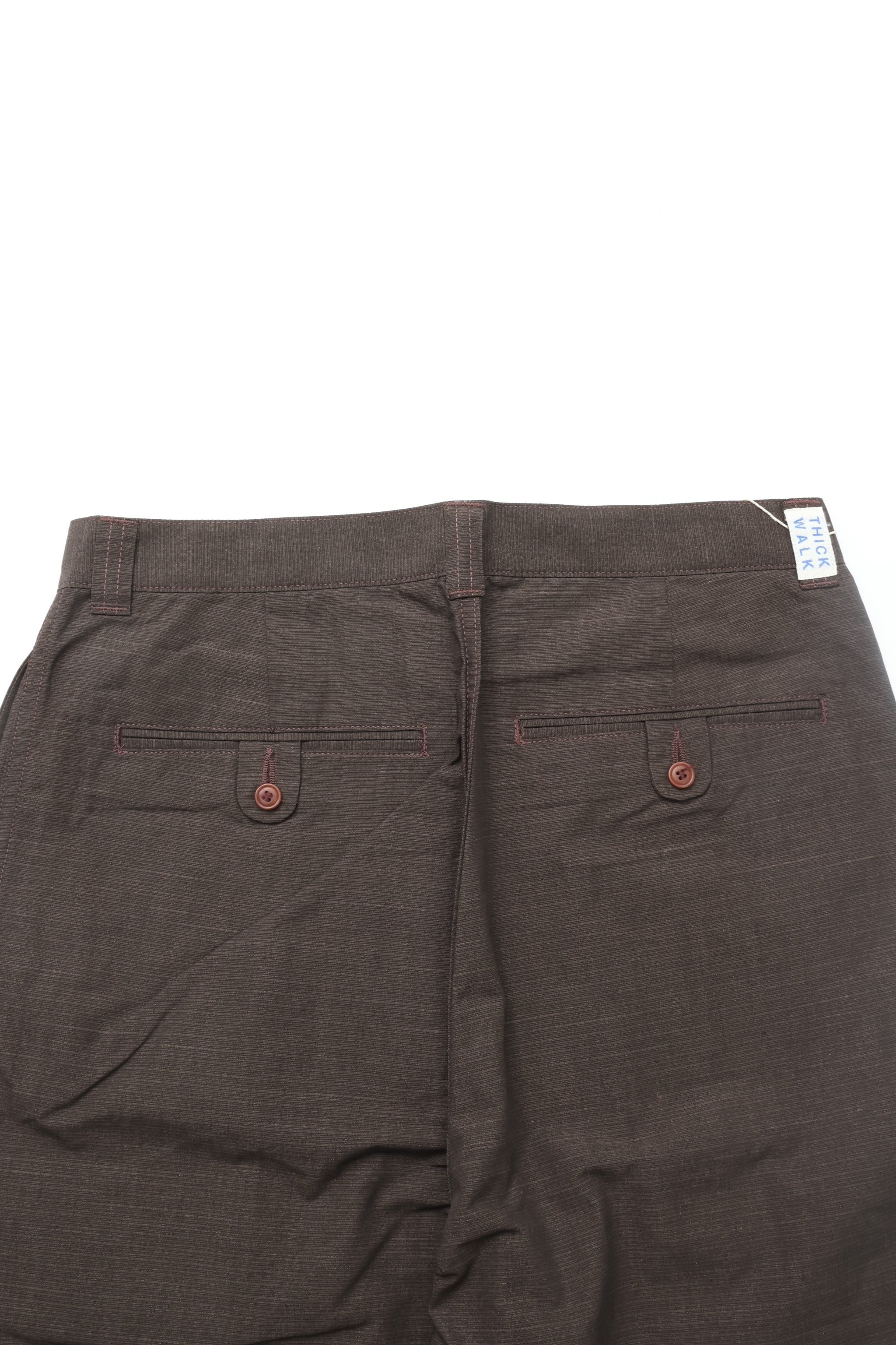 NOROLL THICKWALK N.WEATHER PANTS DARKEST BROWN – CASDAY