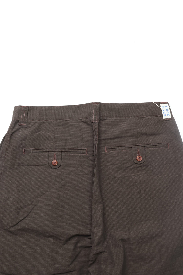 NOROLL  THICKWALK N.WEATHER PANTS  DARKEST BROWN