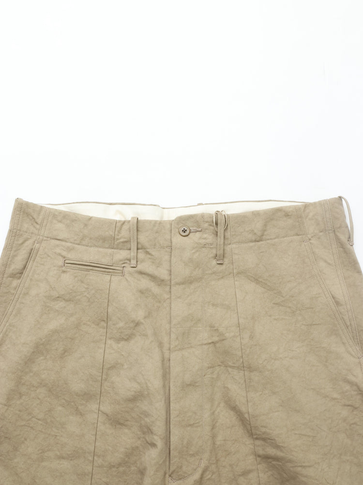 HAVERSACK   862622  高密度ツイル ワイドパンツ