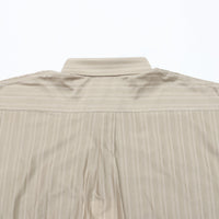 KANEMASA PHIL / 46G Atmosphere Stripe L/S Shirt KHAKI