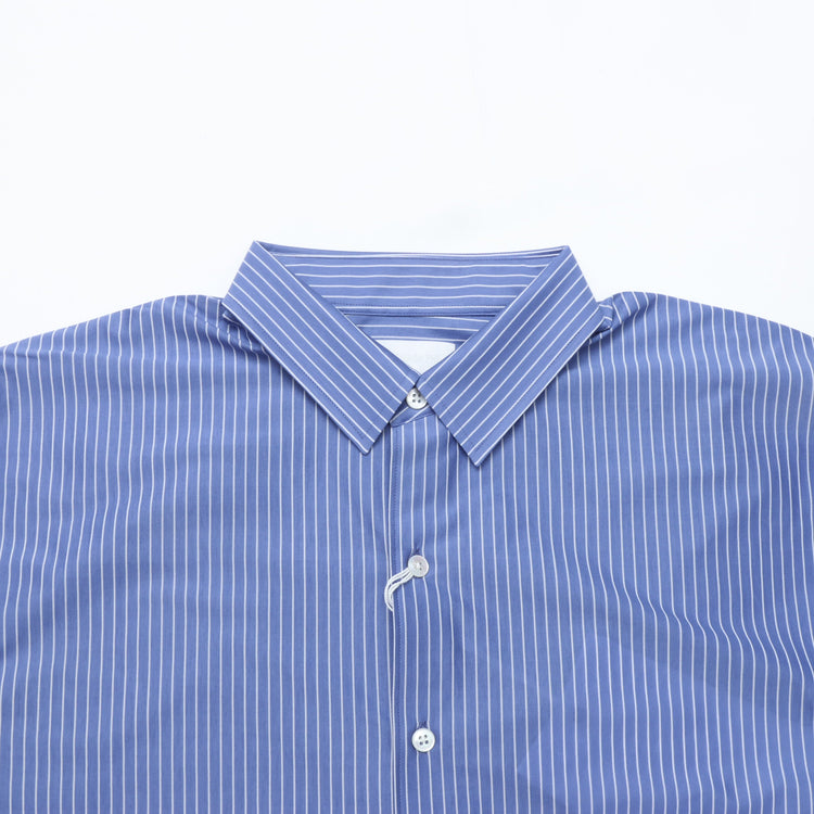 KANEMASA PHIL / 46G Atmosphere Stripe L/S Shirt PS BLUE