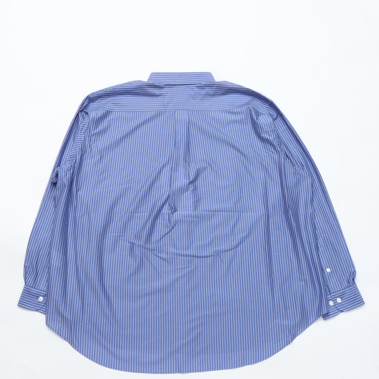 KANEMASA PHIL / 46G Atmosphere Stripe L/S Shirt PS BLUE