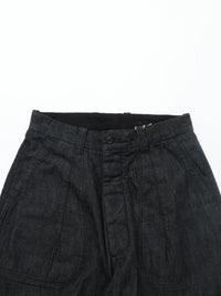 HAVERSACK 862624 (8.5oz Denim Baker Pants) BLACK
