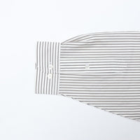 KANEMASA PHIL / 46G Atmosphere Stripe L/S Shirt PS BLACK