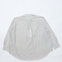 KANEMASA PHIL / 46G Atmosphere Stripe L/S Shirt PS BLACK