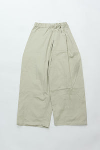 sage NATION  Box Pleat Trouser   Ivory