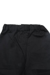 sage NATION  Box Pleat Trouser   Black