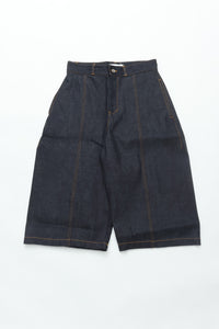 sage NATION  Welt Short Denim - Raw Indigo