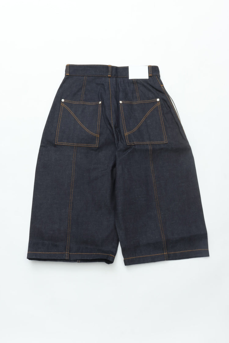 sage NATION  Welt Short Denim - Raw Indigo