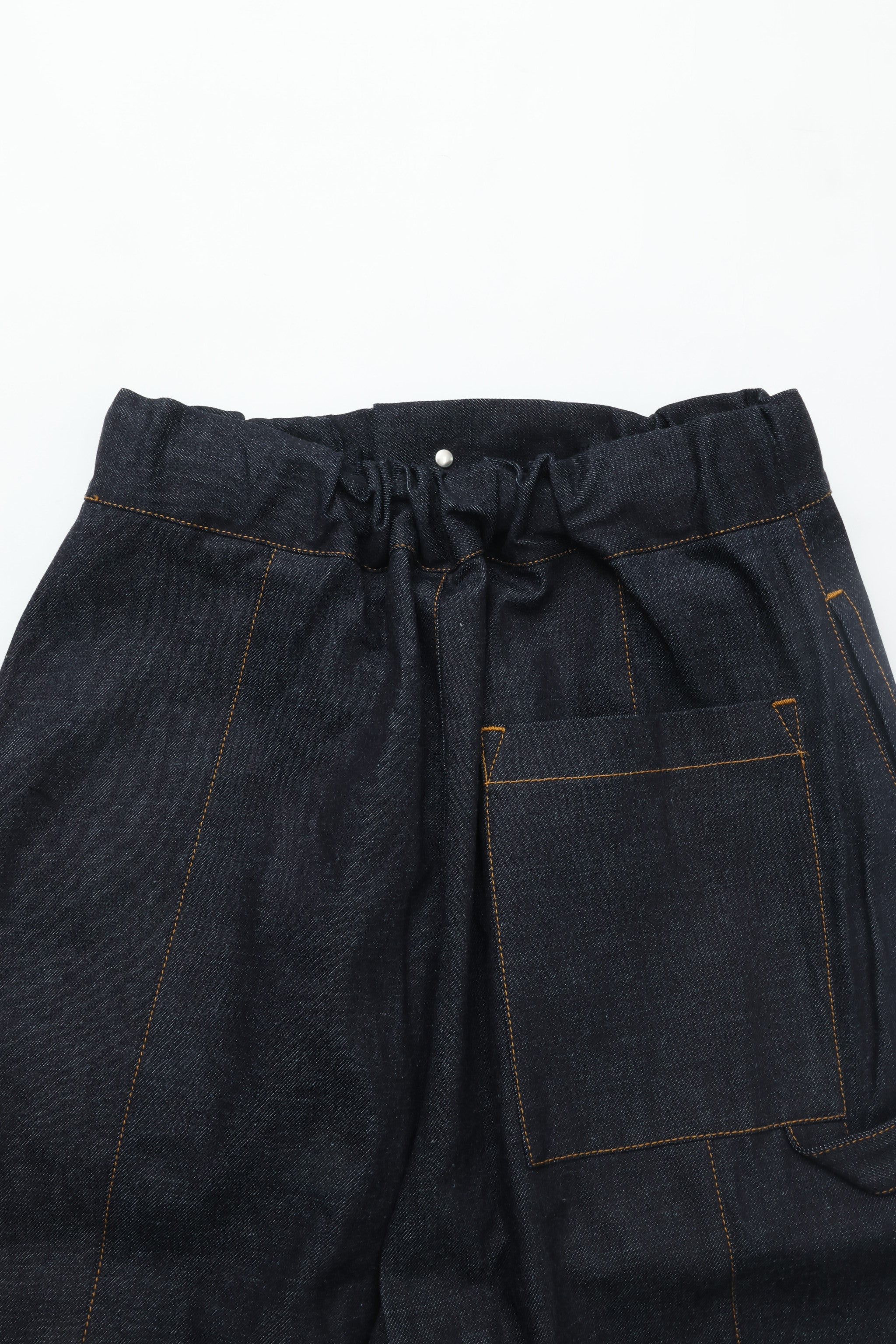 sage NATION Box Pleat Short Denim - Raw Indigo – CASDAY