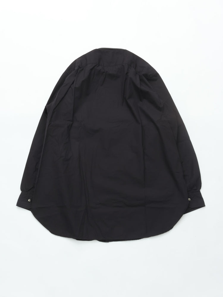 Marvine Pontiak Shirt Makers  Italian Collar SH Black