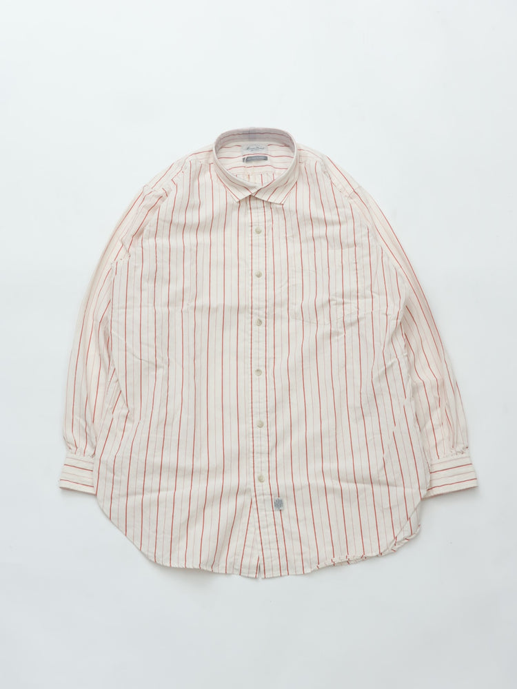 Marvine Pontiak Shirt Makers  Italian Collar SH Red ST