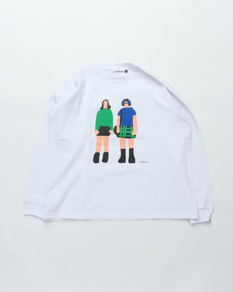COTTON PAN  GOHST  WHITE