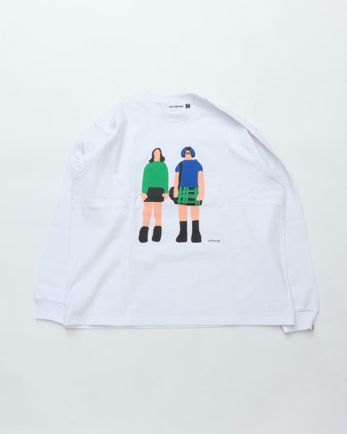 COTTON PAN  GOHST  WHITE