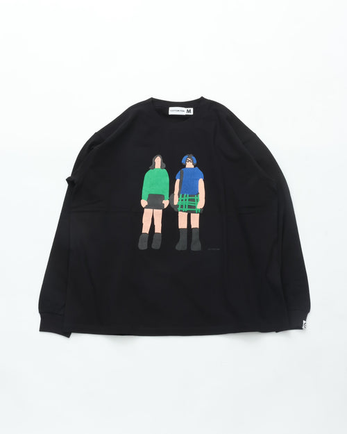 COTTON PAN  GOHST  BLACK