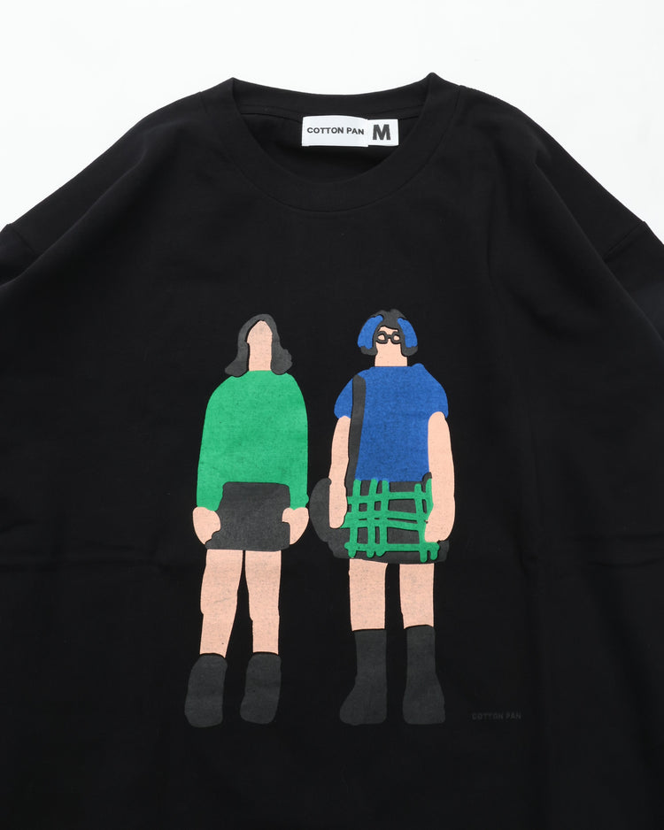 COTTON PAN GOHST BLACK