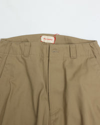 MEYAME SIDE LINE WIDE PANTS BEIGE