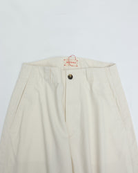 MEYAME SIDE LINE WIDE PANTS WHITE