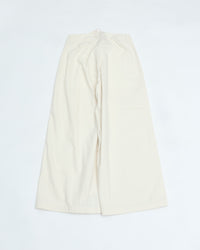 MEYAME SIDE LINE WIDE PANTS WHITE