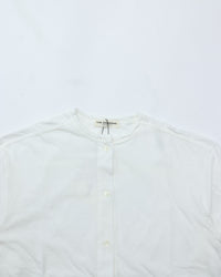 THE SHINZONE / HIGH TWIST COTTON CARDIGAN WHITE