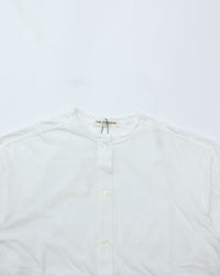 THE SHINZONE / HIGH TWIST COTTON CARDIGAN WHITE