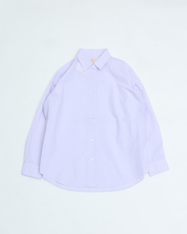 MEYAME  STRIPED SHIRT PURPLE