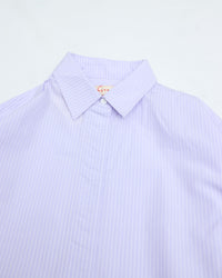 MEYAME  STRIPED SHIRT PURPLE