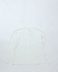 THE SHINZONE / HIGH TWIST COTTON CARDIGAN WHITE