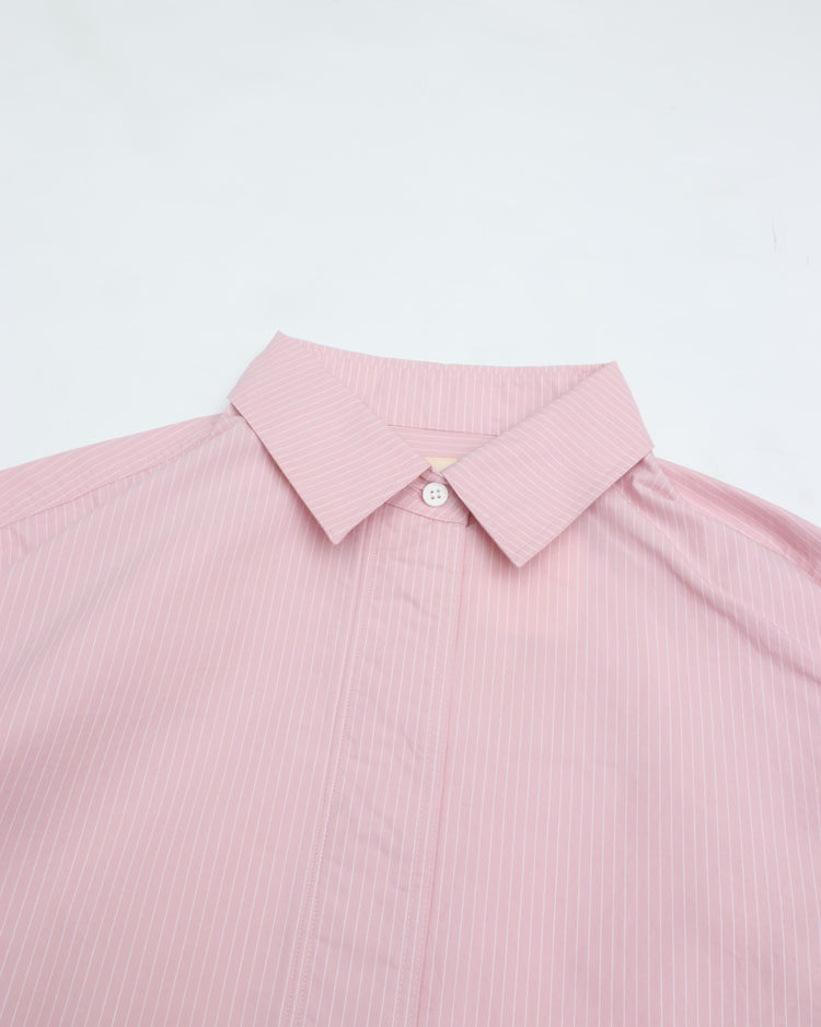 MEYAME  STRIPED SHIRT PINK