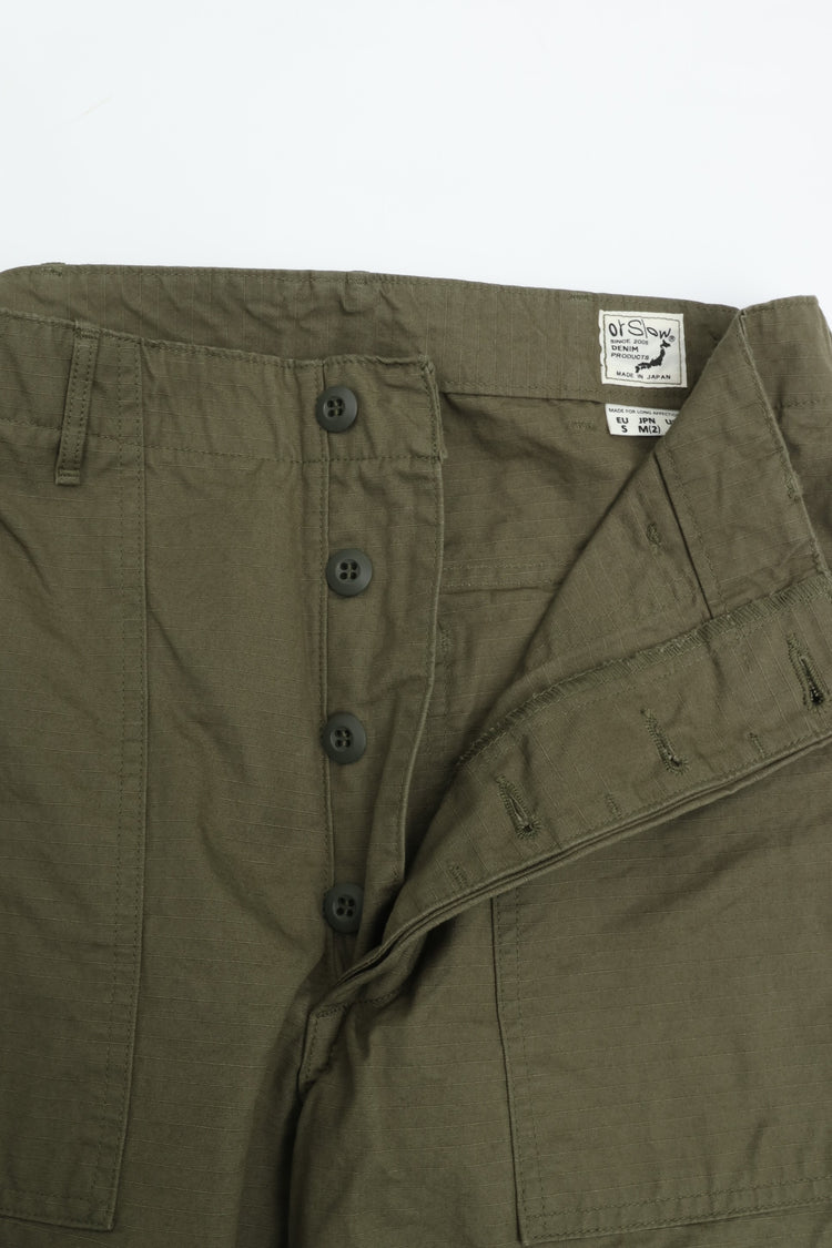 orslow US ARMY FATIGUE PANTS RIP Army Green REGULAR FIT