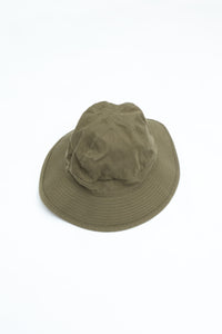 orslow  NAVY HAT HERRINGBONE GREEN