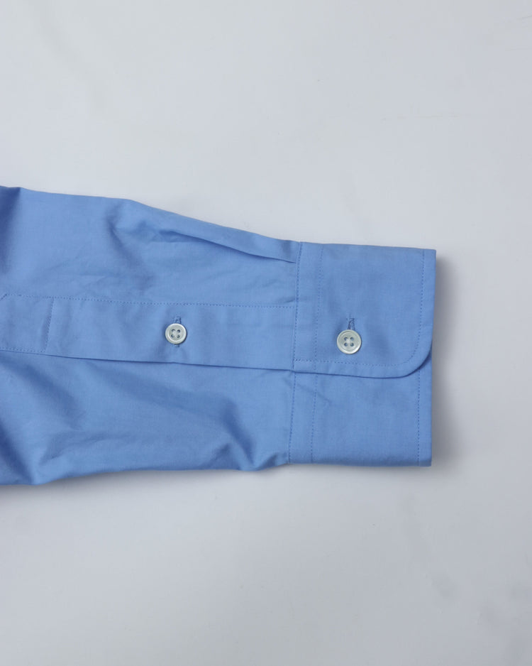 THE SHINZONE  SHORT PECK SHIRT 83 BLUE