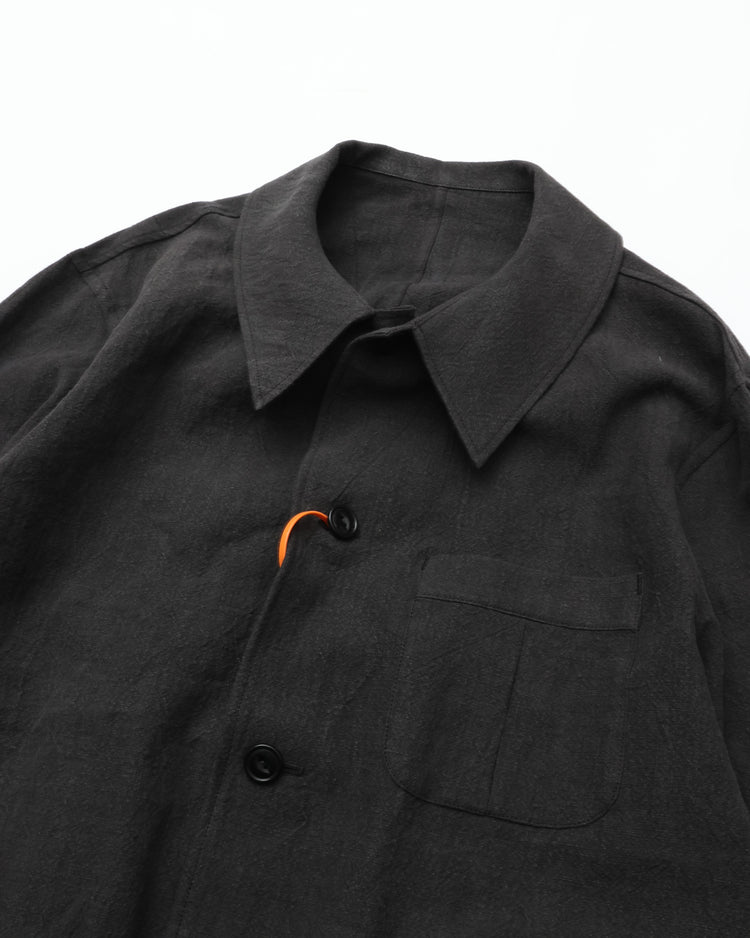 intch. Hunk JK Wool Norfolk Jacket GRAY