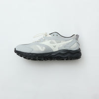 MIZUNO WAVE MUJIN TL GTX 10: Gray x Off-White x Light Gray