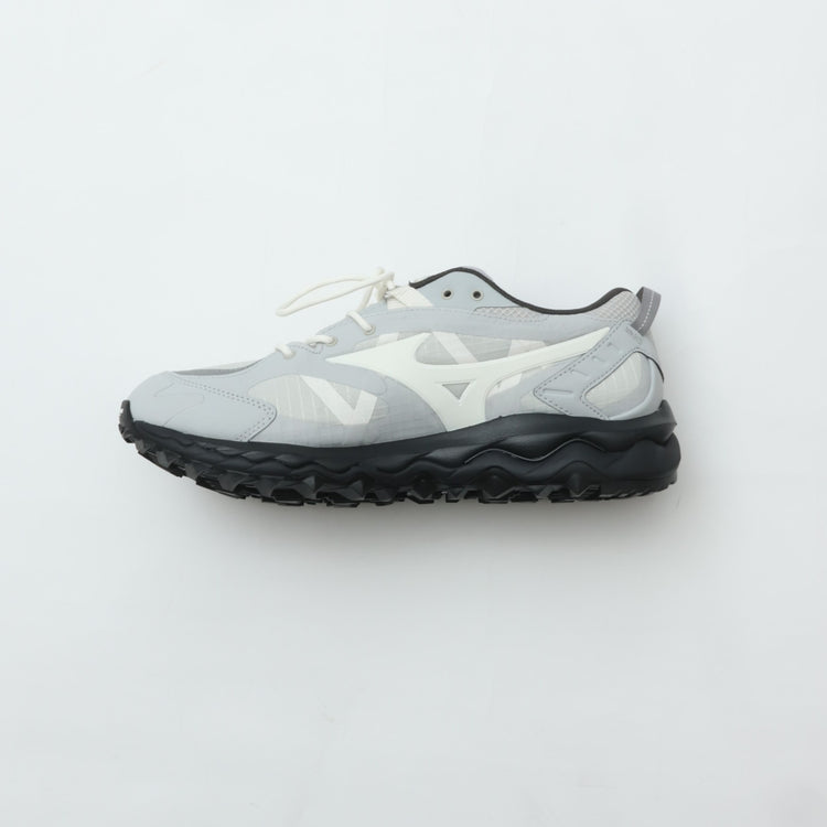 MIZUNO WAVE MUJIN TL GTX 10: Gray x Off-White x Light Gray
