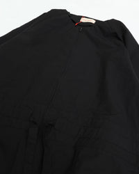 MEYAME  HALF ZIP ALL IN ONE(LONG SLEEVE) BLACK