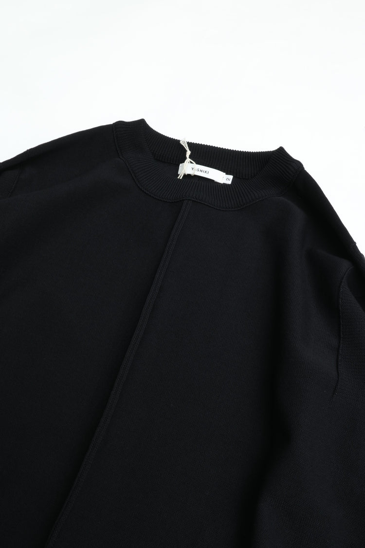 YASHIKI   Mebuki Knit （芽吹き）YSK-26SS-KN05 BLACK