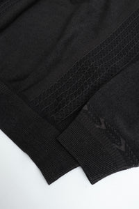 YASHIKI   Kanto ZIp Polo（款冬）YSK-26SS-KN06 BLACK
