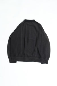 YASHIKI   Kanto ZIp Polo（款冬）YSK-26SS-KN06 BLACK