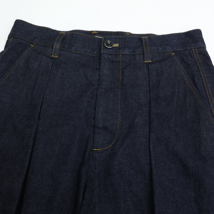SAYATOMO  2-Tack Cutoff Wide Denim Pants　 SYT-26SS-P01