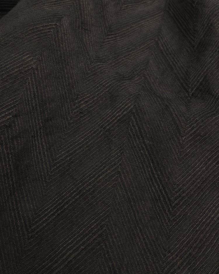 intch.   "Noble PTL" Linen Jacquard Easy Pants Black