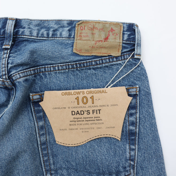 orslow  101 DAD'S FIT PANTS DEINM USED