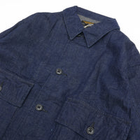 A VONTADE  Naval Utility Jacket -INDIGO