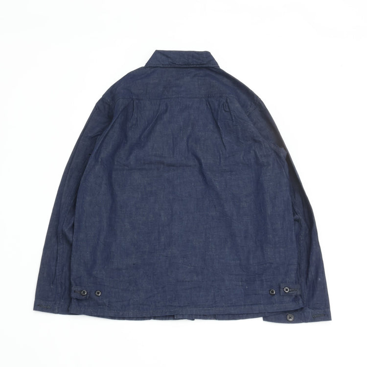 A VONTADE  Naval Utility Jacket -INDIGO
